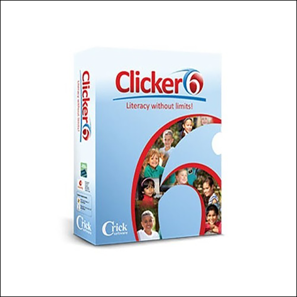 Oprogramowanie Clicker 6 - oprogramowanie wspierające naukę czytania i pisania 